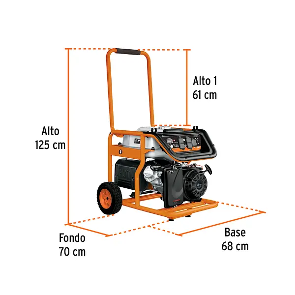 Generador/ Planta Gasolina 8 Kva Truper
