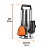Bomba Sumergible Acero Inoxidable,Agua Sucia,1-1/2hp, Truper