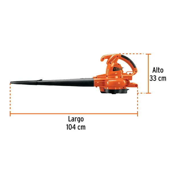 Sopladora/Aspiradora Electrica 1.440 W Truper