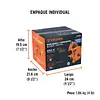 Sopladora/Aspiradora Eléctrica 650 W, Truper