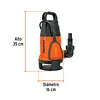 Bomba Sumergible Plástica, 1 Hp Para Agua Sucia, Truper