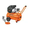 Kit Compresor Lub, 50l, Manguera Y Pistola Grav,127v, Truper