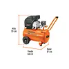 Kit Compresor Lub, 50l, Manguera Y Pistola Grav,127v, Truper