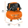 Compresor Libre De Aceite, 24l, 2-2/3hp, 127v, Truper