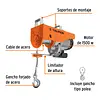 Diferencial/Polipasto Eléctrico De 1000 Kg, Truper