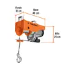 Diferencial/Polipasto Eléctrico De 1000 Kg, Truper