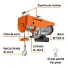 Diferencial/Polipasto Eléctrico De 800 Kg, Truper
