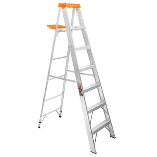 Escalera De Tijera Tipo I I 6 Peldaños Y Bandeja, Truper