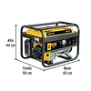 Generador Portátil 2.5 Kw Motor A Gasolina, Pretul