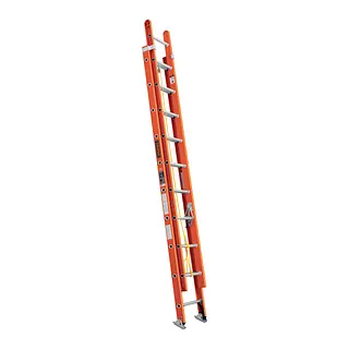 Escalera De Extensión, Tipo I I, 20 Peldaños, Fibra Vidrio