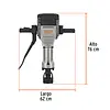 Martillo Demoledor Hex 30 Kg, 62j, 2000w, Truper Expert