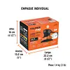 Lijadora Orbital 1/4 Hoja, 240w, Truper Pro