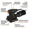 Lijadora Orbital 1/4 Hoja, 300w, Truper Industrial