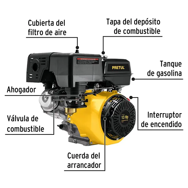 Motor A Gasolina 13 Hp, Pretul