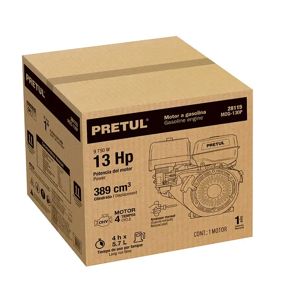 Motor A Gasolina 13 Hp, Pretul