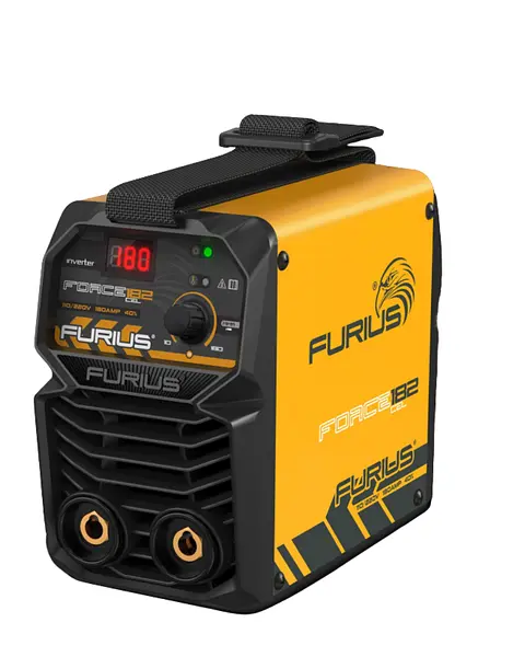 Soldador Inversor Furius Force 182 Cellulosic Mini
