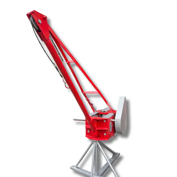 Pluma Grúa Solo Estructura | Soporte De Carga Resistente
